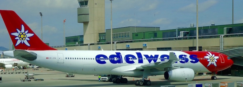"edelweiss" airplane